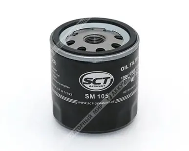 фото Фильтр масляный SCT SM105 (W712/75, GB-108, LC-1502) CHEVROLET / OPEL