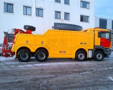 фото Грузовой эвакуатор MAN TGS 41440 8x4
