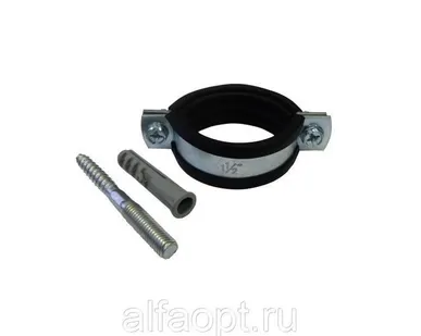 фото Хомут стальной оцинкованный ду 2 1/2 хоммет