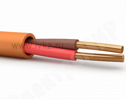 Фото №0 Кабель пожарной сигнализации 1х2х0,75 КПСнг(А)-FRLS 1х2х0,75 ГОСТ (бух 200м)