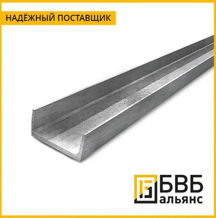 Фото №0 Швеллер алюминиевый АД31Т1 50х80х50х5 мм