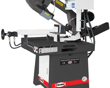 фото Полуавтоматический ленточнопильный станок по металлу PPS-250HPA