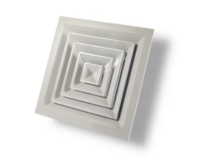 фото Алюминиевые потолочные диффузоры 4-АПН 450*450