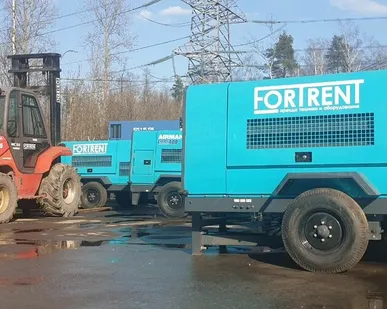 фото Винтовой компрессор Airman PDS400S-W дизель в аренду