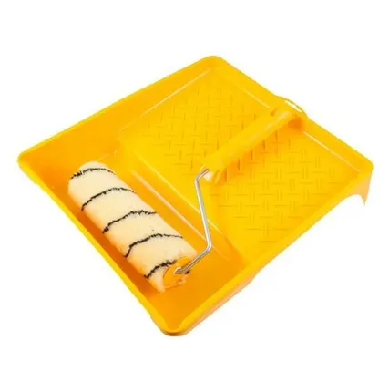 Фото №0 Набор малярный 2 предмета, валик "Премиум" 180мм, кювета 350х320мм