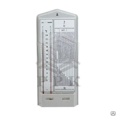 Фото №0 ВИТ-1 Термометр-гигрометр психрометрический