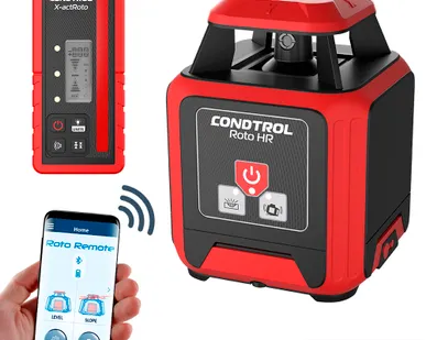 фото Ротационный лазерный нивелир  CONDTROL HR с детектором X-actRoto в комплекте, 500 метров