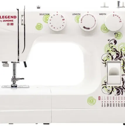 Фото №0 Швейная машина Janome Legend LE-30, белый