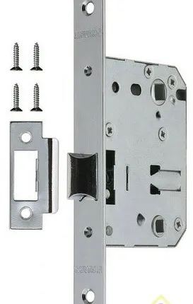 Фото №0 Защелка врезная F72-50 CP (хром)