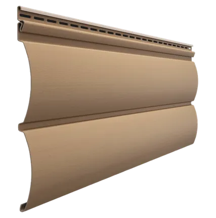 Фото №0 Сайдинг Docke Блок-Хаус D4.7T Капучино Деке Premium виниловый