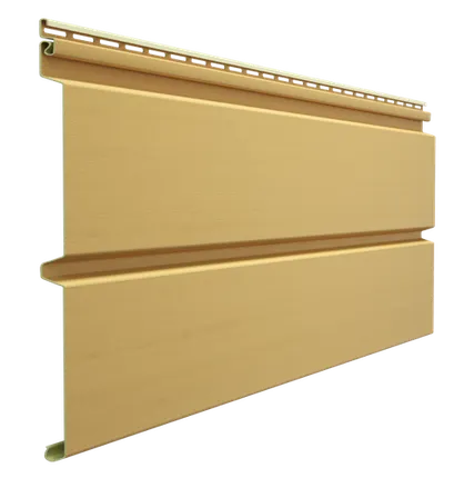 Фото №0 Сайдинг Docke Брус D6S Манго Деке Premium виниловый