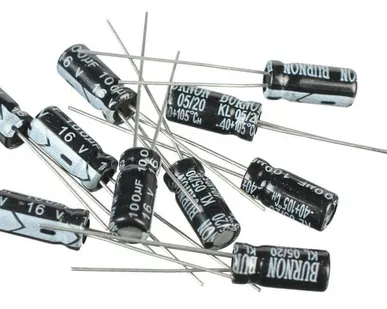 фото Конденсаторы электролитические 100 мкФ (10 шт.)
