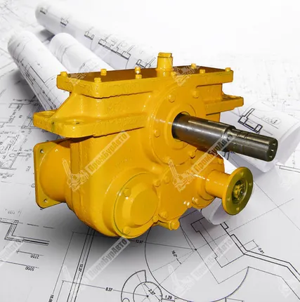 Фото №0 УРБ 2А2 Коробка раздаточная 2-65-000 в сборе (без шкива, без гидромоторов)