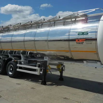 Фото №0 Полуприцеп-цистерна 877716 для пищ жидк 20 м3, 3 оси SAF/BPW, термос 100 мм