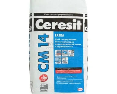 фото Ceresit клей для плитки СМ-14