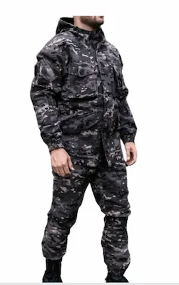 Фото №0 Костюм Горка 8 Демисезонный (черный мультикам)