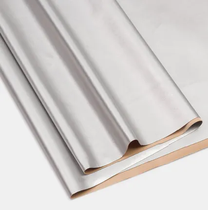 Фото №0 Кожа на трикотаже Сильвер