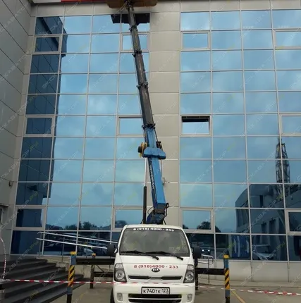 Фото №0 Аренда автовышки (автогидроподъемника) DASAN S180DS, Сочи