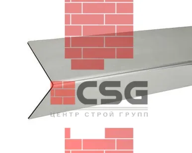 фото Уголок нержавеющий никельсодержащий 100х6, длина 6 м, марка AISI 316L