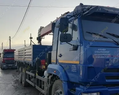 фото Аренда крана-манипулятора (КМУ) Palfinger Epsilon Q150L97, Домодедово
