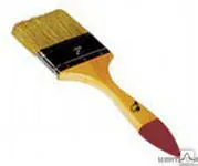 фото Кисть плоская 4'' Хобби белый 12шт 0101940L