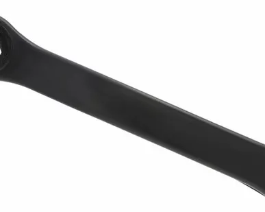 фото Шатун левый горный под квадрат в пластике, черный