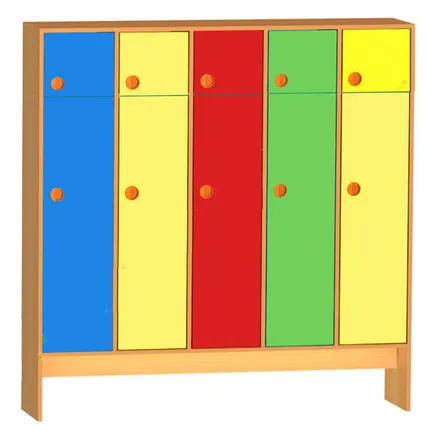Фото №0 Шкаф для детского сада для одежды