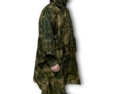 фото Пончо влагозащитное укороченное мох