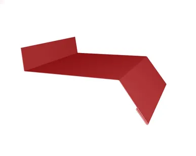 фото Отлив простой 200 0,45 PE с пленкой RAL 3003 рубиново-красный