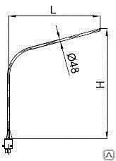Фото №0 Кронштейн К2-1Р-2,5-2,5/180-0,133 Оцинкованный