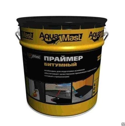 Фото №0 Праймер битумный AquaMast 3 л