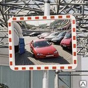 фото Зеркало дорожное со световозвращающей окантовкой, прямоугольное