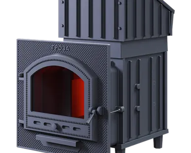 фото Печь для бани GFS Гроза 24П2 под облицовку (короб/дверца для пара)