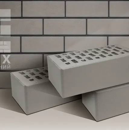 Фото №0 TEREX (Товарково) Кирпич лицевой керамический TEREX 1.4НФ Серый 250x120x88