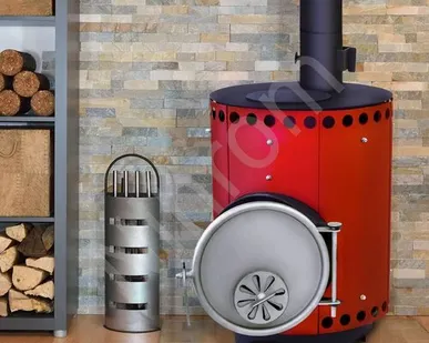 фото Воздухогрейная печь Столыпинка