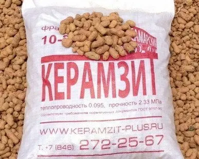 фото Керамзит в мешках фр 10-30мм