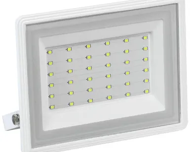 фото Прожектор светодиодный СДО 06-50 6500К IP65 бел. IEK LPDO601-50-65-K01