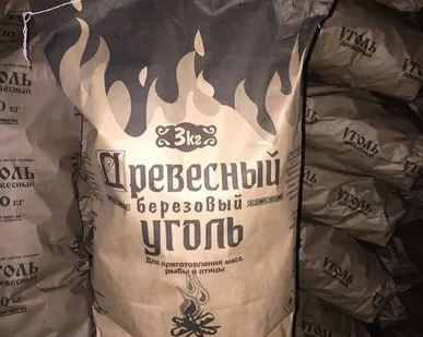 фото Уголь древесный 3 кг