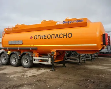 фото Полуприцеп-цистерна Сеспель 964840 28куб. 3 отсека. Алюминиевый сплав