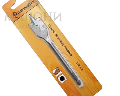 фото Сверло по дереву 22х152мм перовое