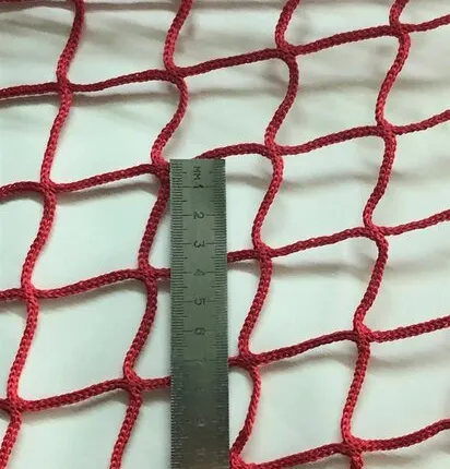 Фото №0 Сетка заградительная 40*40мм д.3,0мм Красный