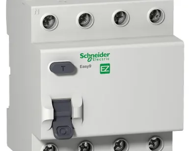 фото Выключатель дифференциального тока (УЗО) 4п 40А 300мА тип AC EASY9 230В SchE EZ9R64440
