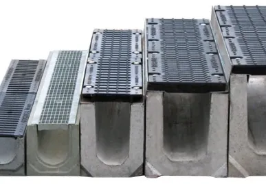 фото Лоток водоотводный бетонный DN 300 H 525 1000×470×525 E600