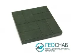 фото Тротуарная плитка полимерпесчаная 450 х 450 х 30