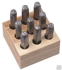 фото Клеймо цифровое N 6 тв.сплав, шт, без НДС