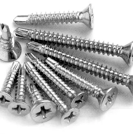 Фото №0 Саморез, 4,2*16 полусфера-прессшайба, цинк сверло (1000ф)