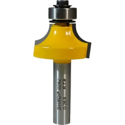 Фото №0 Фреза ЭНКОР кромоч калевочная ф28.6*16 r8 хв. 8мм 9242