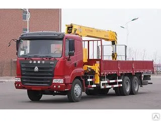 Фото №0 Грузовик с крановой установкой 8 тн SQ8SK3Q