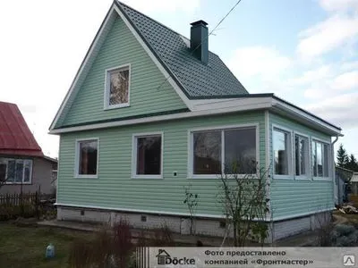 Фото №0 Виниловый сайдинг Дёке "корабельный брус"