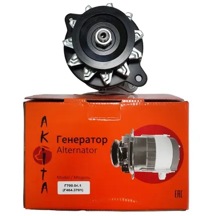 Фото №0 Генератор 12 В (14 V) на трактор МТЗ (Д-240) Г700.04.1 (Г464.3701), 700 Вт, AKITA